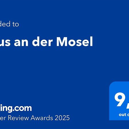 Haus An Der Mosel Leilighet Bernkastel-Kues Eksteriør bilde